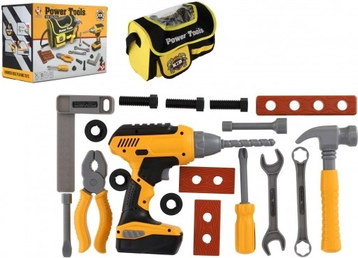Children's Tool Set with Cordless Drill and Tool Bag