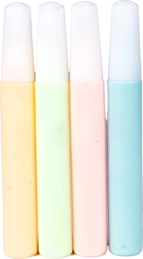 Četri pasteļ/neona toņi