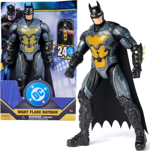 Batman Night Flare 30 cm figūriņa ar gaismas un skaņas efektiem