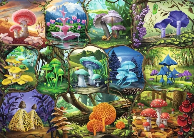 Ravensburger Beautiful Mushrooms Puzzle 1000 Pieces