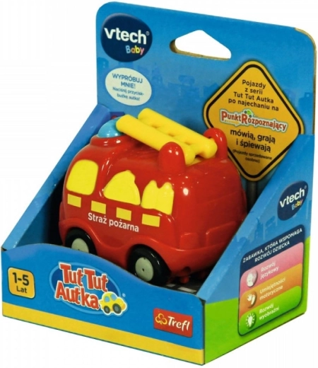 Interaktīva ugunsdzēsēju automašīna VTECH Tut Tut Autiņi ar gaismām un skaņām