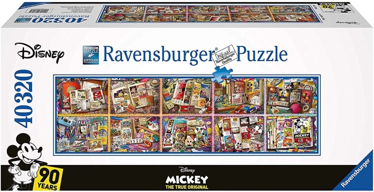 Puzzle RAVENSBURGER Mickey Mouse gadu gaitā 40320 gabaliņi