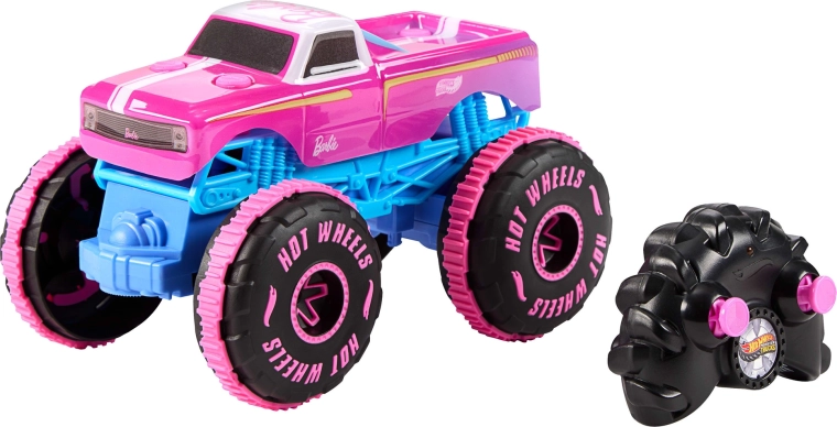 Jaudīga bezceļa šasija un milzu riteņi