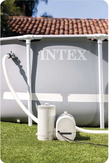 Easy installation for above-ground pools