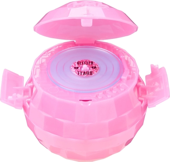 Rotating vinyl record
