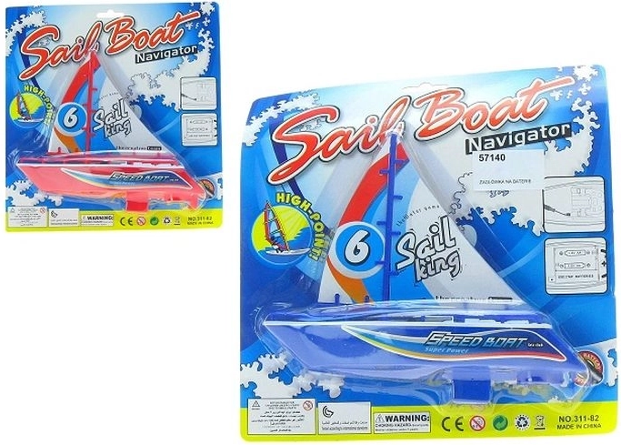 Battery-powered sailboat 24 cm