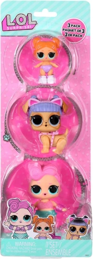L.O.L. Surprise! 3-pack – Doll, Pet, and Baby