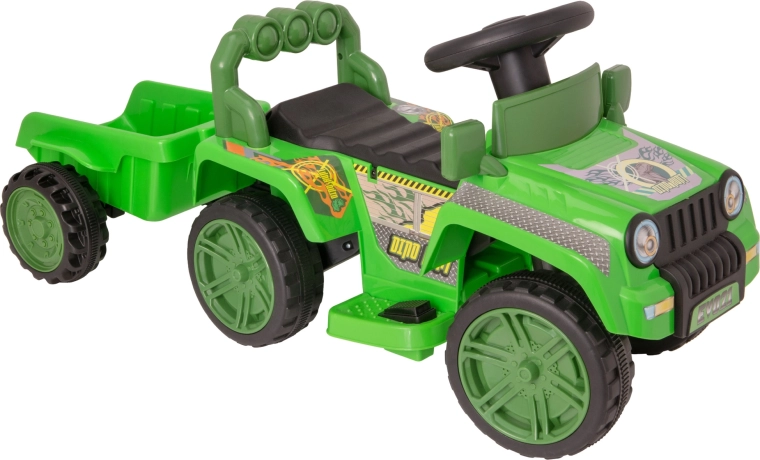 Detachable trailer for even more fun