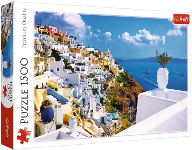 Puzle Santorini, Grieķija 1500 gab. TREFL