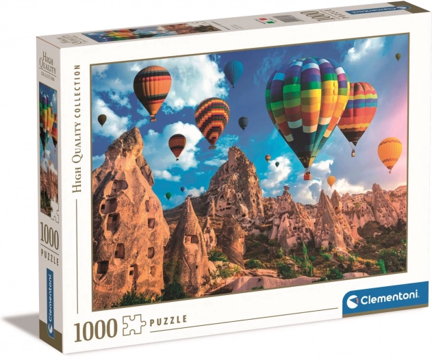 Puzle 1000 gabali – baloni Kapadokijā CLEMENTONI