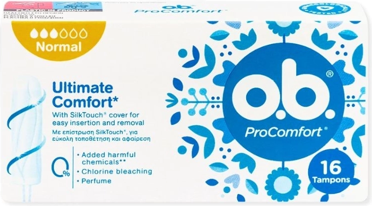 Tamponi o.b. ProComfort Normal 16 gab.
