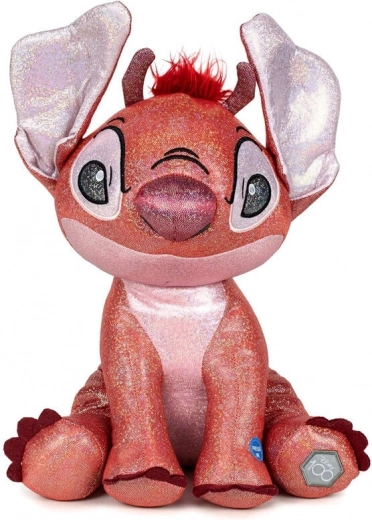 Plīša Leroys mirdzošs ar skaņu, 28 cm