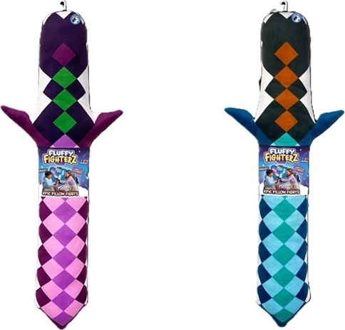 Fluffy Fighterz plīša zobens ar gaismas un skaņas efektiem - 1 gabals