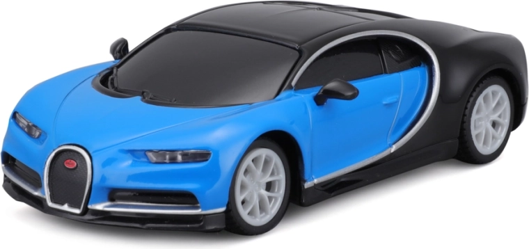 Maisto RC metāla modelis Bugatti Chiron 1:41 ar Bluetooth un LED gaismām