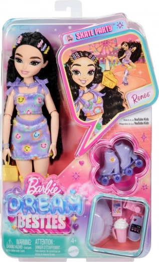 Barbie Dream Besties Rīna uz skrituļslidām