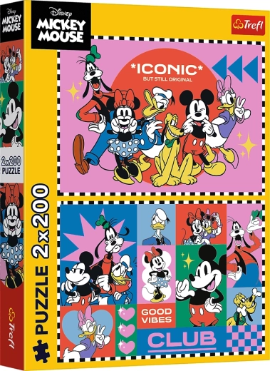 Puzle 2×200 gabali Disney – laiks ar draugiem