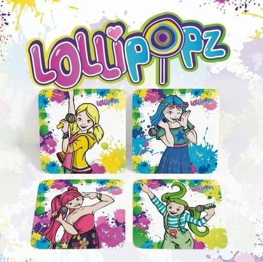 Korķa paliktņu komplekts Lollipopz – 4 gab.