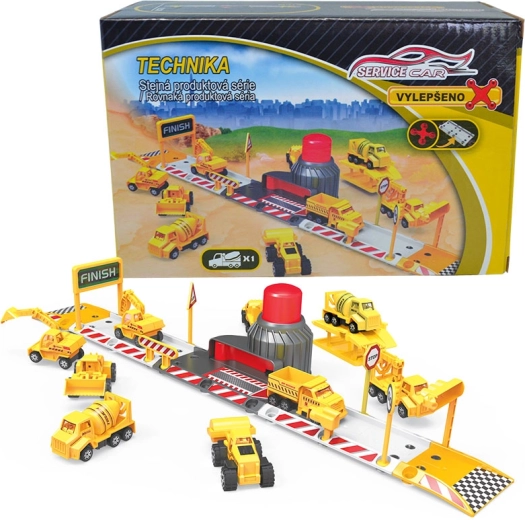 Construction Track Building Set for Kids