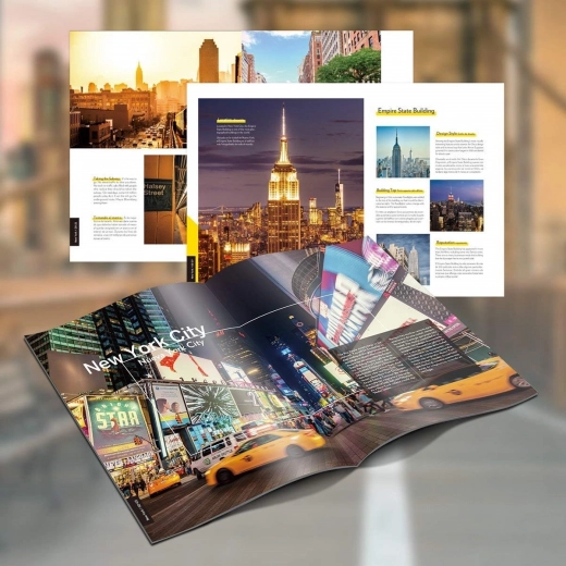 New York guide included in the package