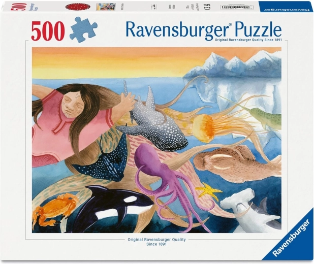 Ravensburger puzzle Mother of the Sea 500 pieces