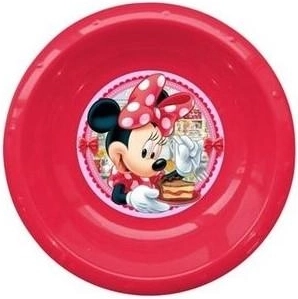 Plastmasas dziļais šķīvis Minnie