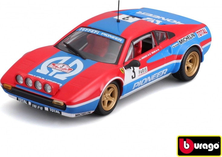 Metāla modelis FERRARI 308 GTB (1982) 1:43 no Bburago