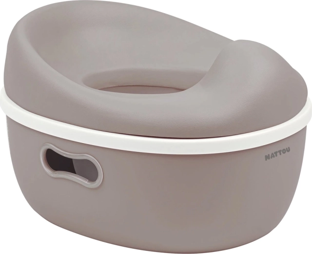 Nattou mācību podiņš 3v1 Potty taupe