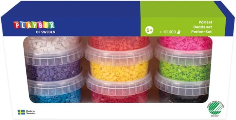 Playbox gludināmās pērlītes spainī 10 000 gab.