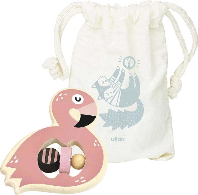 Koka grabulītis “Flamingo”