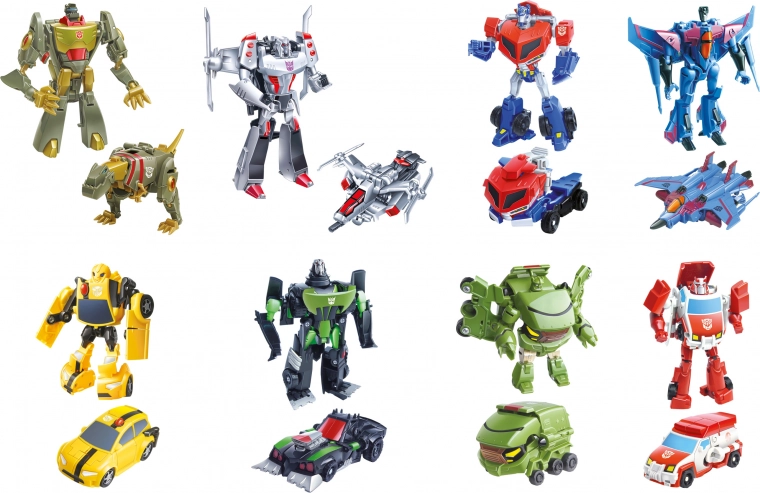 Automašīna-robots 11 cm – dažādi veidi