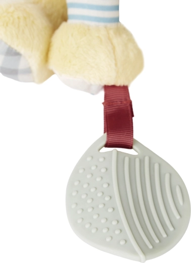 Textured teether to soothe gums
