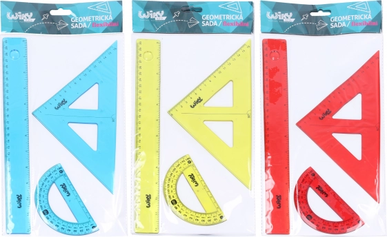 Ģeometriskais komplekts Flexi, krāsains