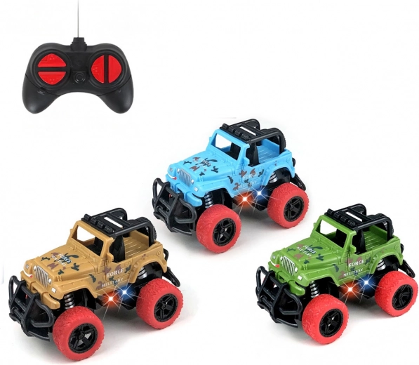 Tālvadības auto ar LED efektiem 14,5 cm