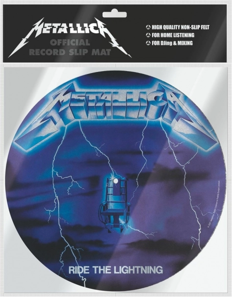 Turntable Mat Metallica Ride the Lightning