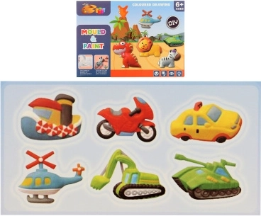 Making and Painting Vehicles – Creative Set for Kids 6+