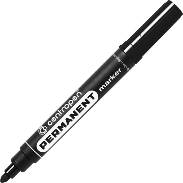 Centropen permanentais marķieris melns 2,5 mm