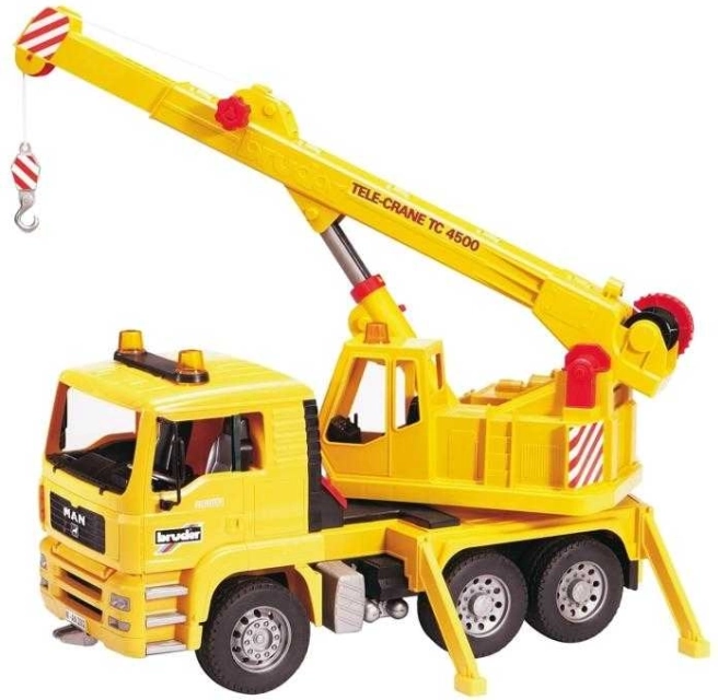BRUDER MAN TGA autoceltnis 1:16, dzeltens