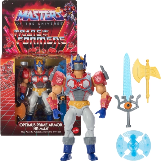 Masters of the Universe Origins x Transformers figūriņa Optimus Prime 14 cm
