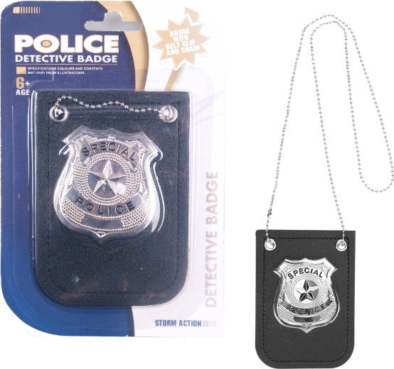 Sparkys police badge