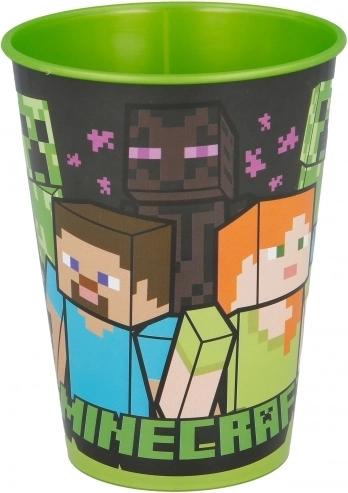 Minecraft plastic cup 260 ml - 1 piece