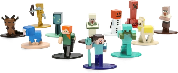 Ikoniskais Minecraft pikseļu stils