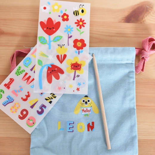 A bag designed according to a child’s imagination