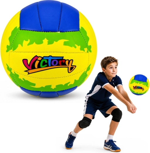 Victory training volleyball yellow-blue size 5 (22 cm)
