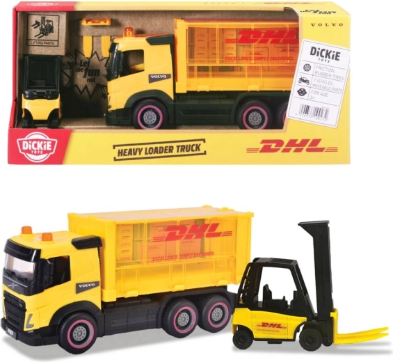 Volvo FM DHL Truck with Forklift