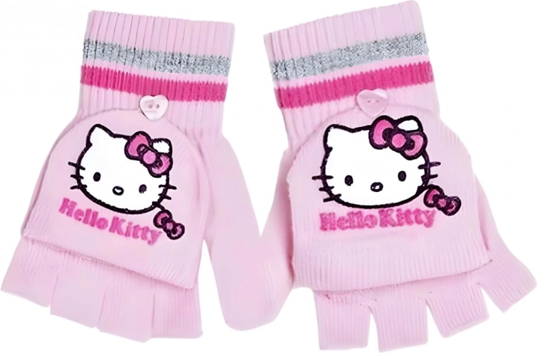 Cimdi 2 vienā Hello Kitty – 1 gab.