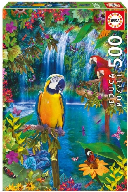 Puzzle 500 detaļas, tropiskā paradīze