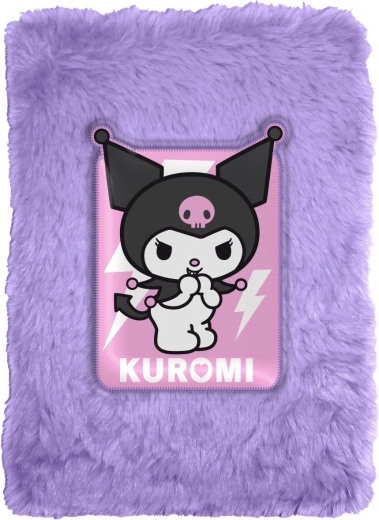 plīša piezīmju grāmatiņa Kuromi