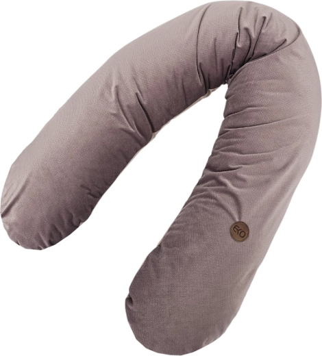 EKO barošanas spilvens kokvilnas Velvet tumši rozā 180 cm
