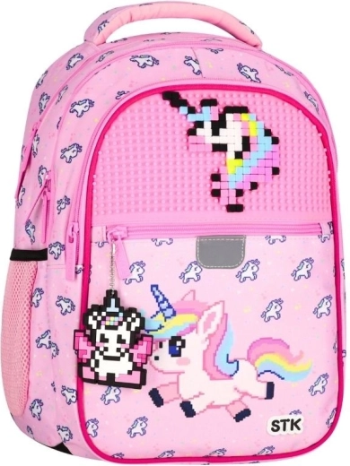 Skolas mugursoma Pixel Unicorn 24 l
