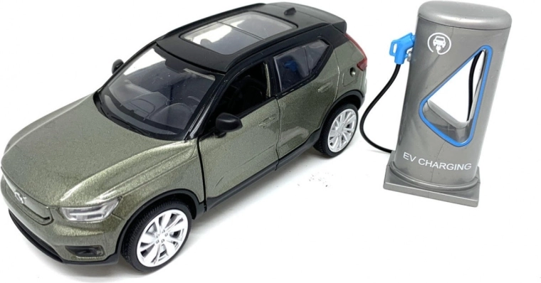 Automašīnas modelis Volvo XC40 Recharge 1/32 ar gaismu un skaņu - 1 gabals